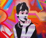 Audrey Hepburn Graffity