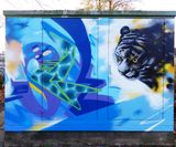 Tiger Graffiti Leverkusen 1